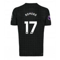Stroje piłkarskie Tottenham Hotspur Cristian Romero #17 Koszulka Wyjazdowej 2025-26 Krótki Rękaw